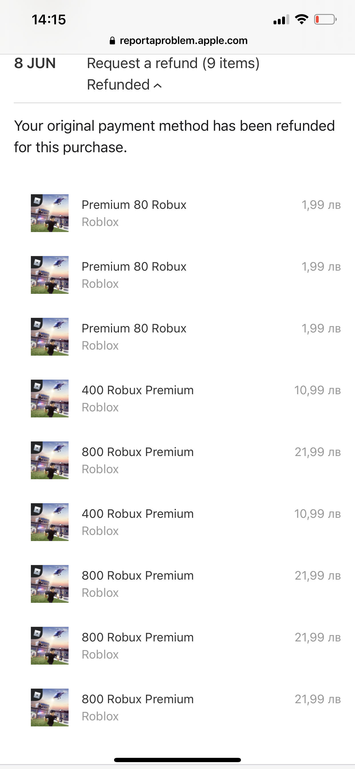 Refund Apple Community - how to refund robux for money