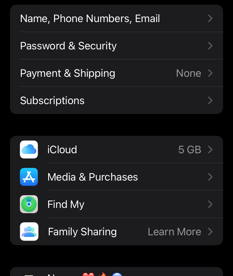 Icloud and others are greyed out Apple Community
