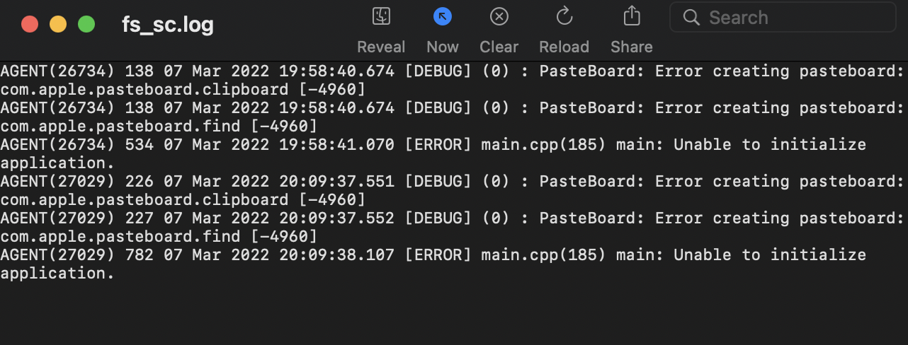 Application Failed to Start - Apple Community