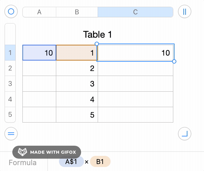 how to copy a formula down a column Apple Community