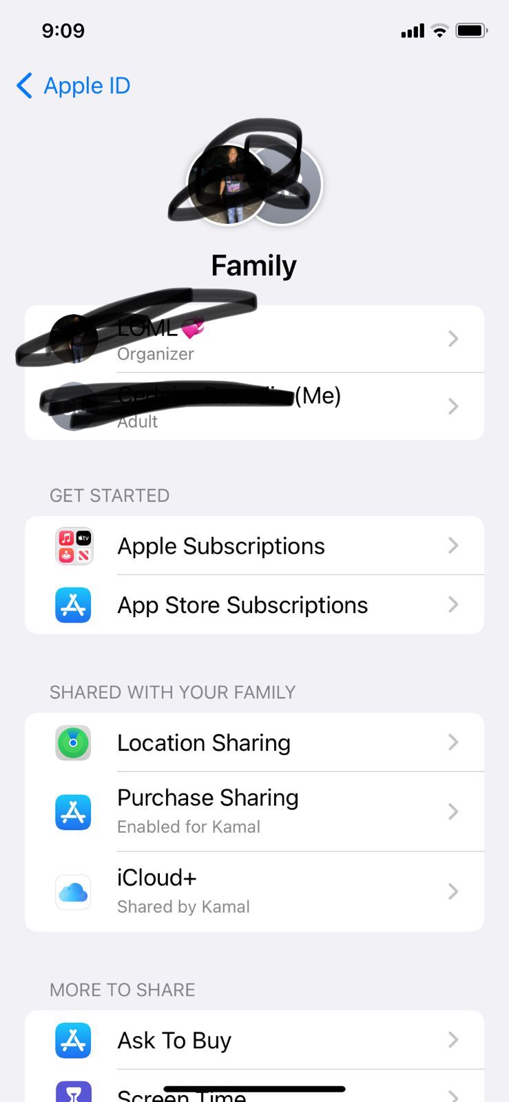 Apple Music Not Sharing With Family!. - Apple Community