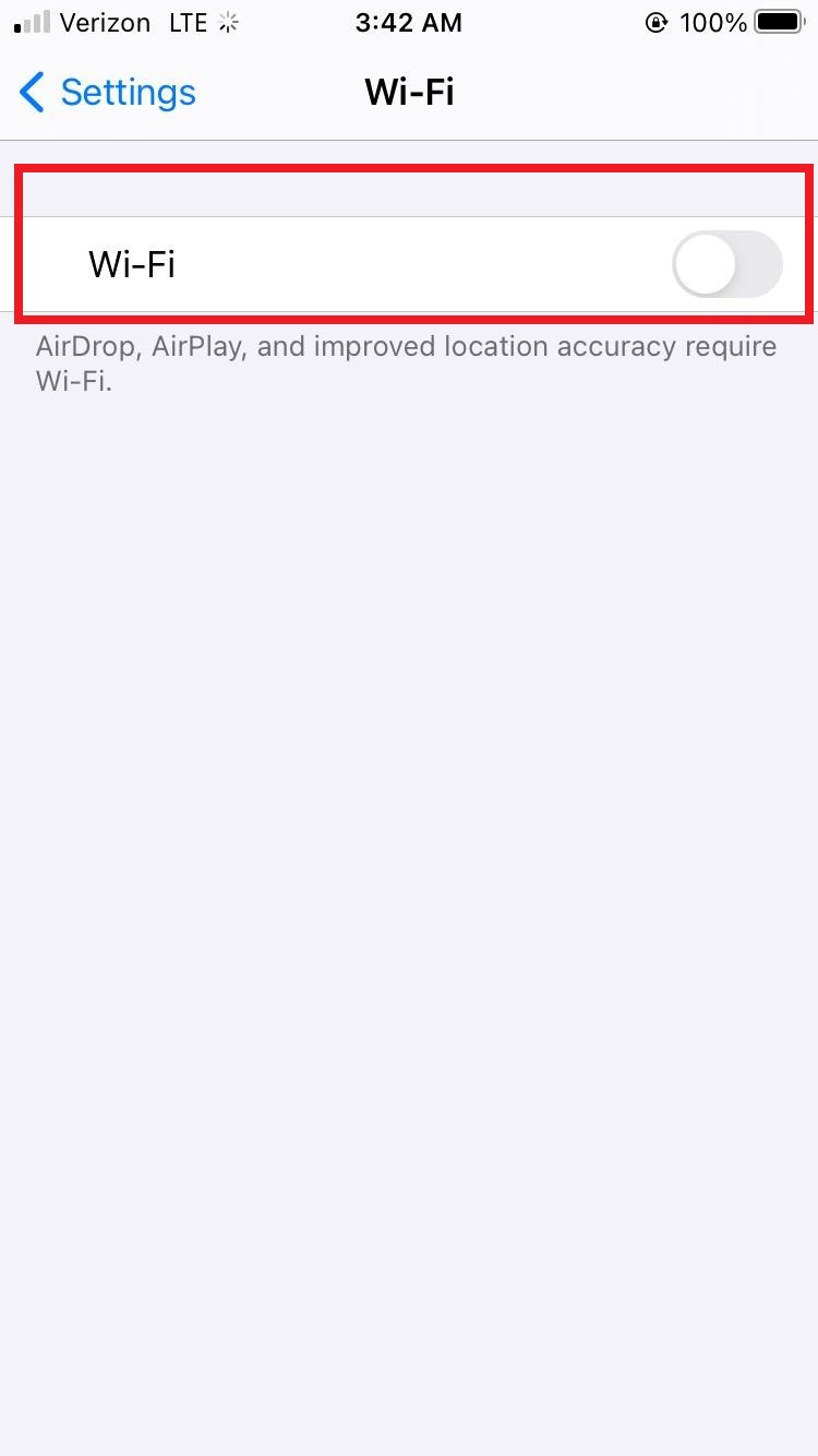 wifi temporary turn off until tomorrow Apple Community