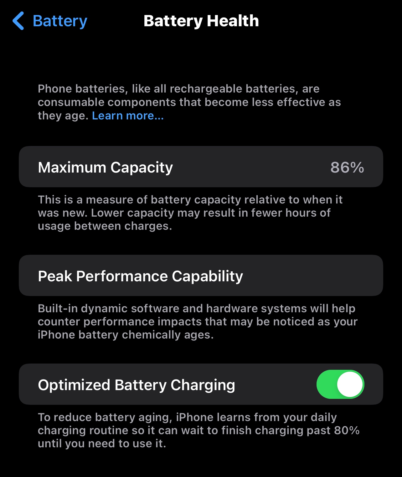 Battery Health of iPhone 12 Pro Max lower… - Apple Community