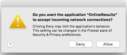 Mac App Asking To Accept Incoming Network Connections