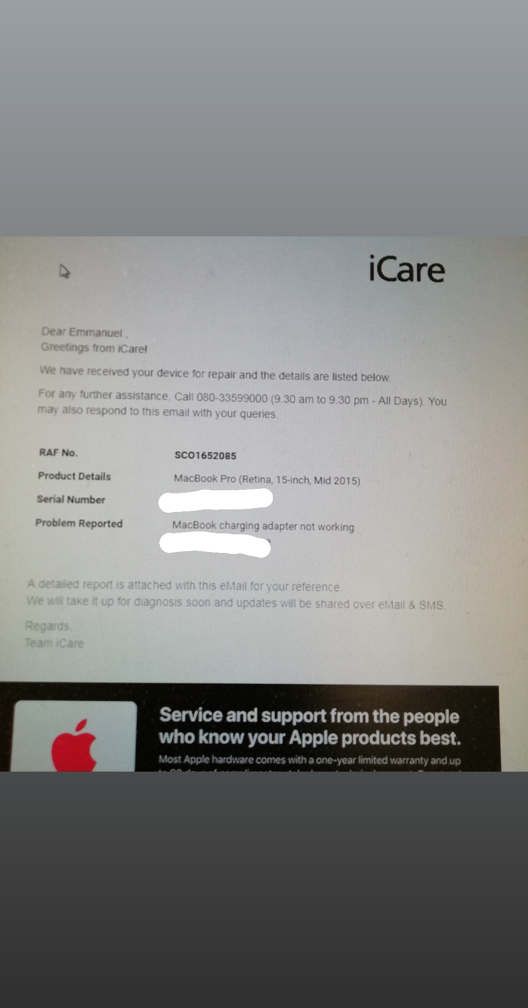 Apple macbook pro warranty repair kelly clarkson