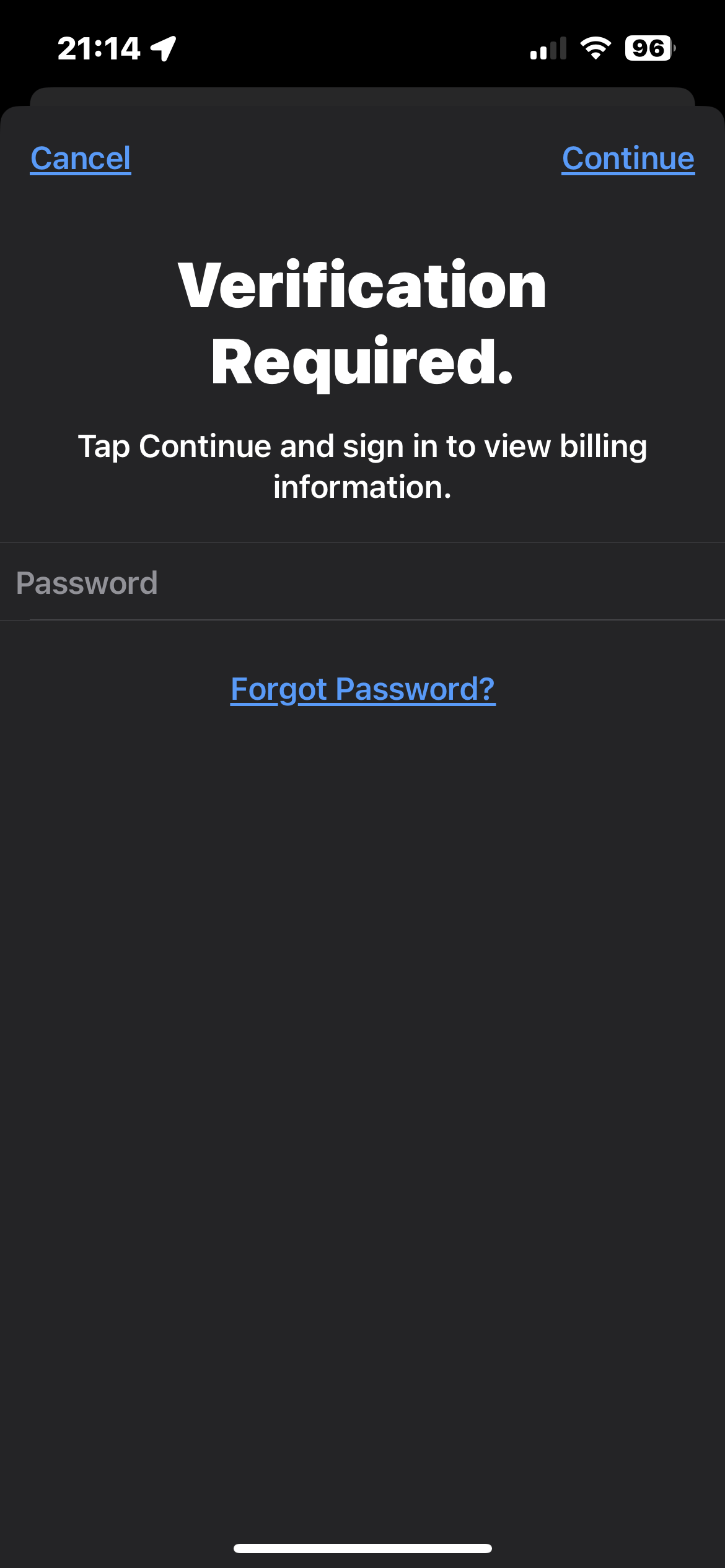 how do i verify my payment information on apple id