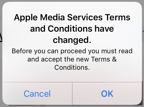 Apple Media Services Terms and Condition… - Apple Community