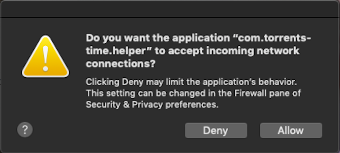 delete torrents time helper mac