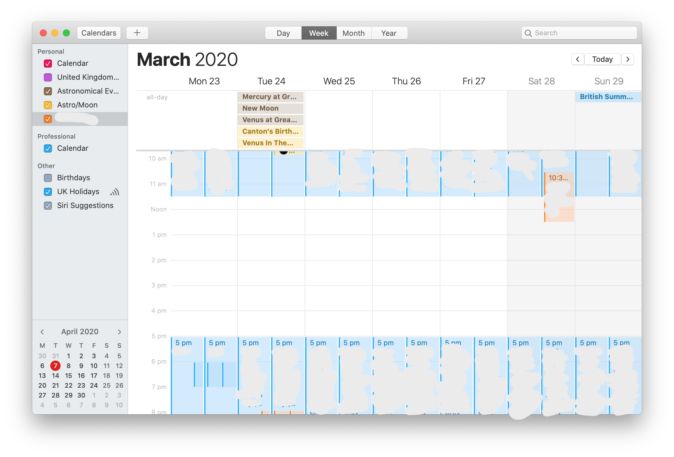 Calendar outlook bug Apple Community