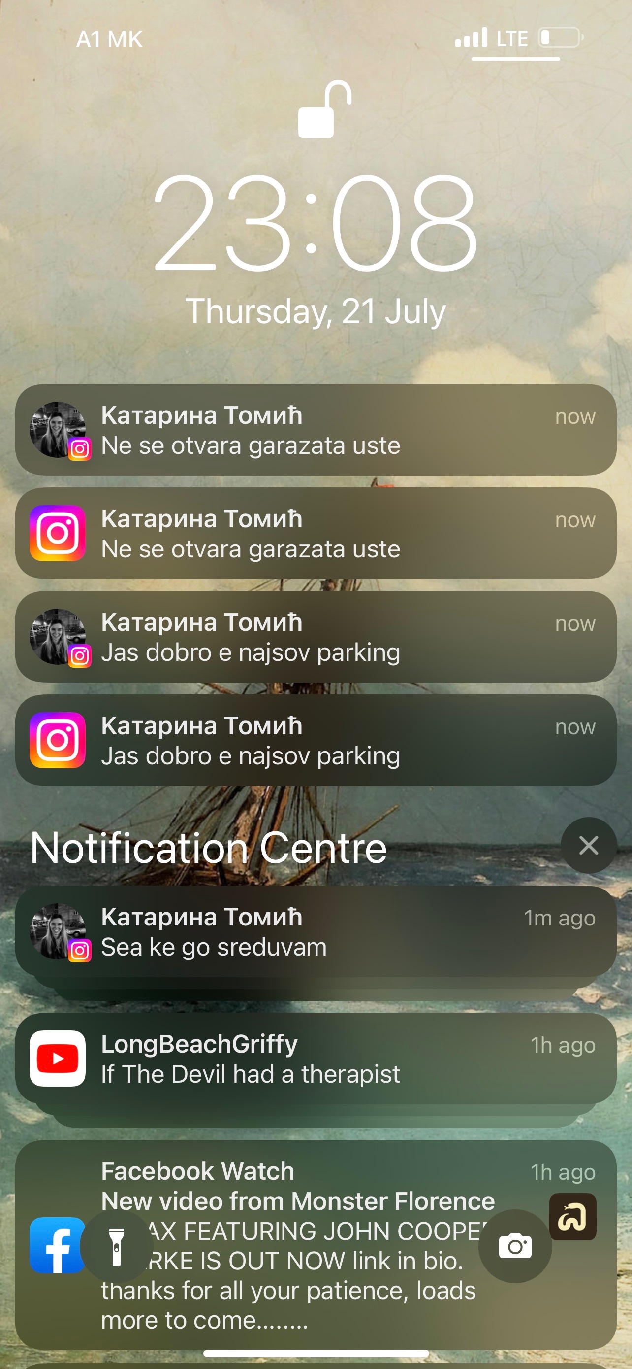 I Get 2 Notifications From Instagram Mess Apple Community