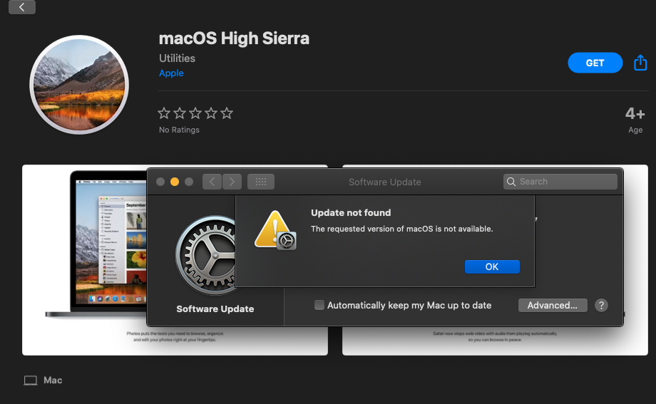 mac high sierra 10.13 application cant be open torrent