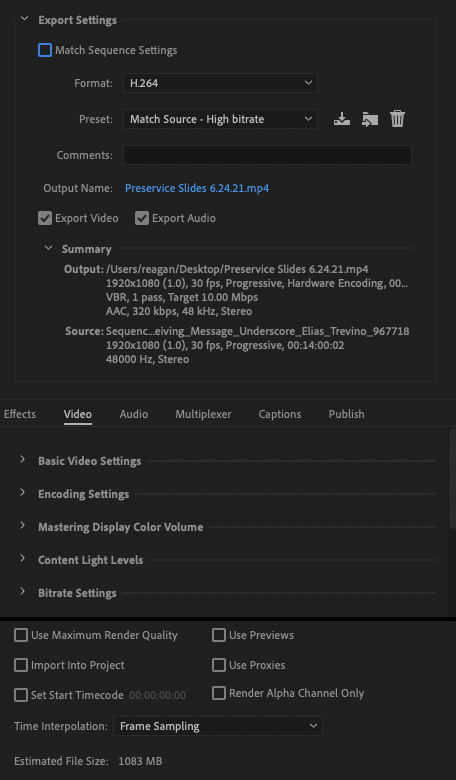 Premiere Pro Rendering Extremely Slow (M1… - Apple Community