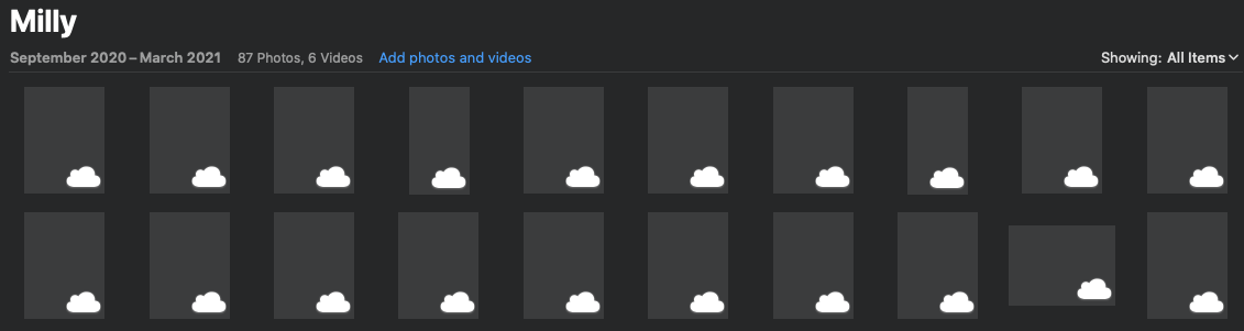 Photos In Shared Album Not Showing Up J Apple Community