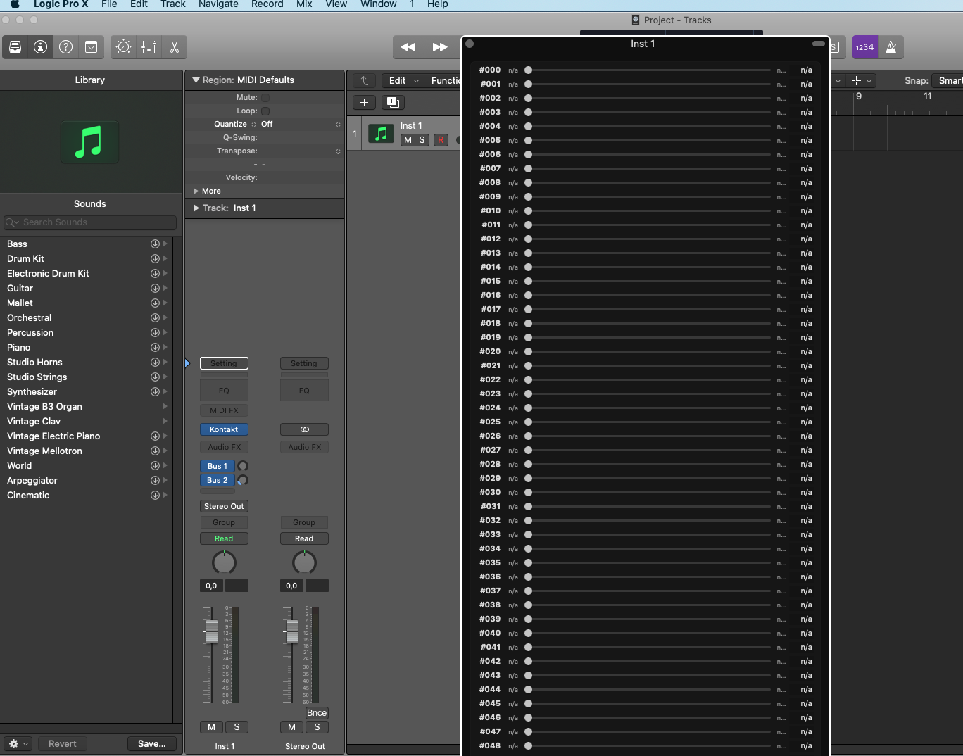 Kontakt n/a UI in Logic Pro X - Apple Community