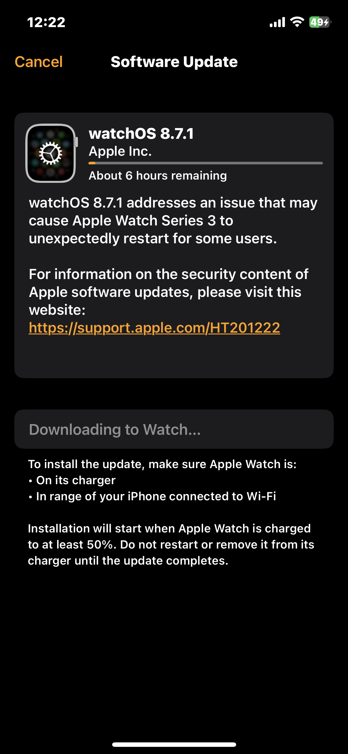 Cannot pair apple discount watch