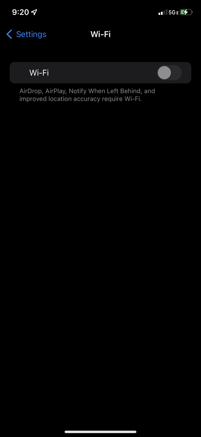 my phone won’t let me turn on my wifi Apple Community