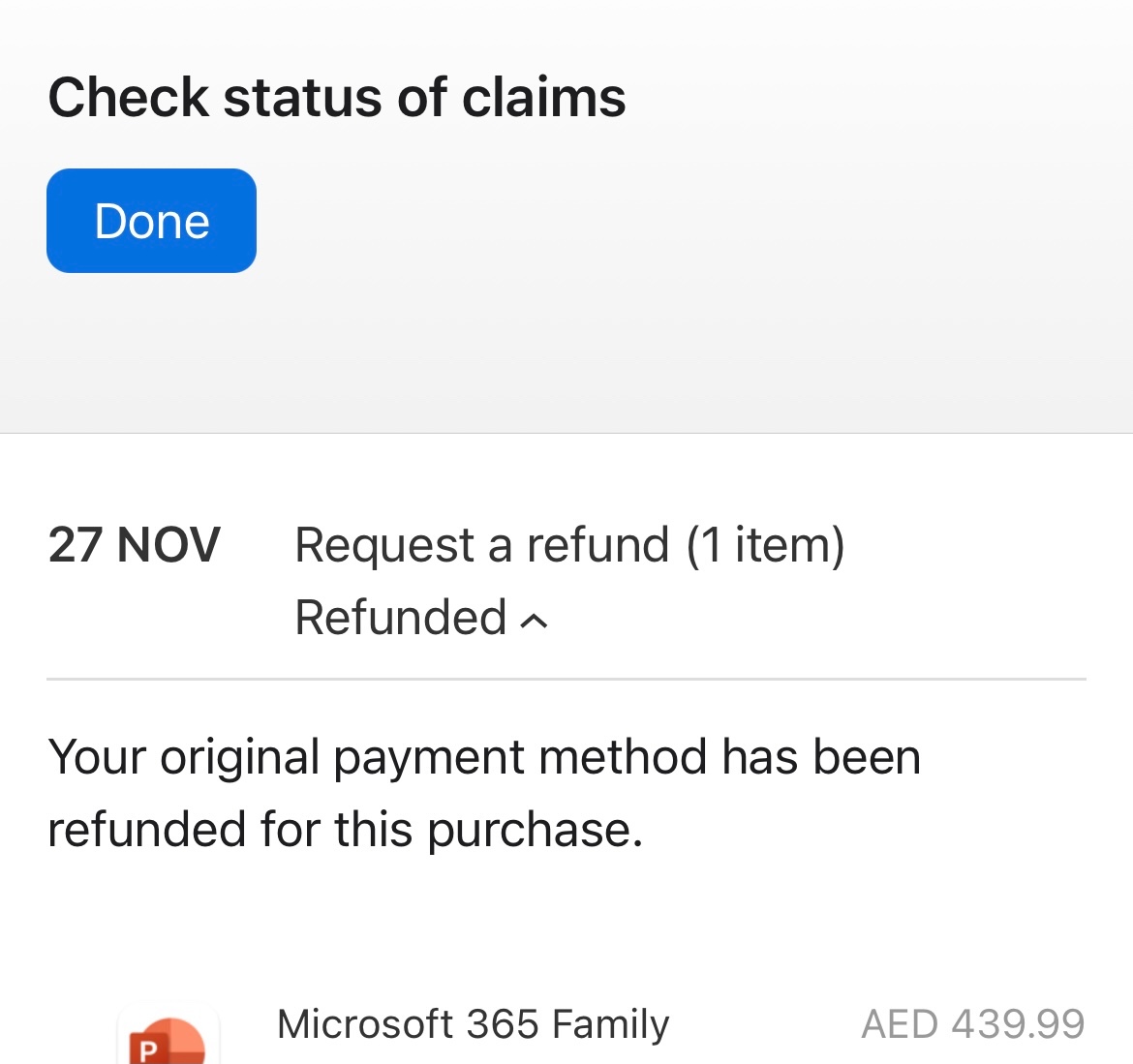 Refund - Apple Community