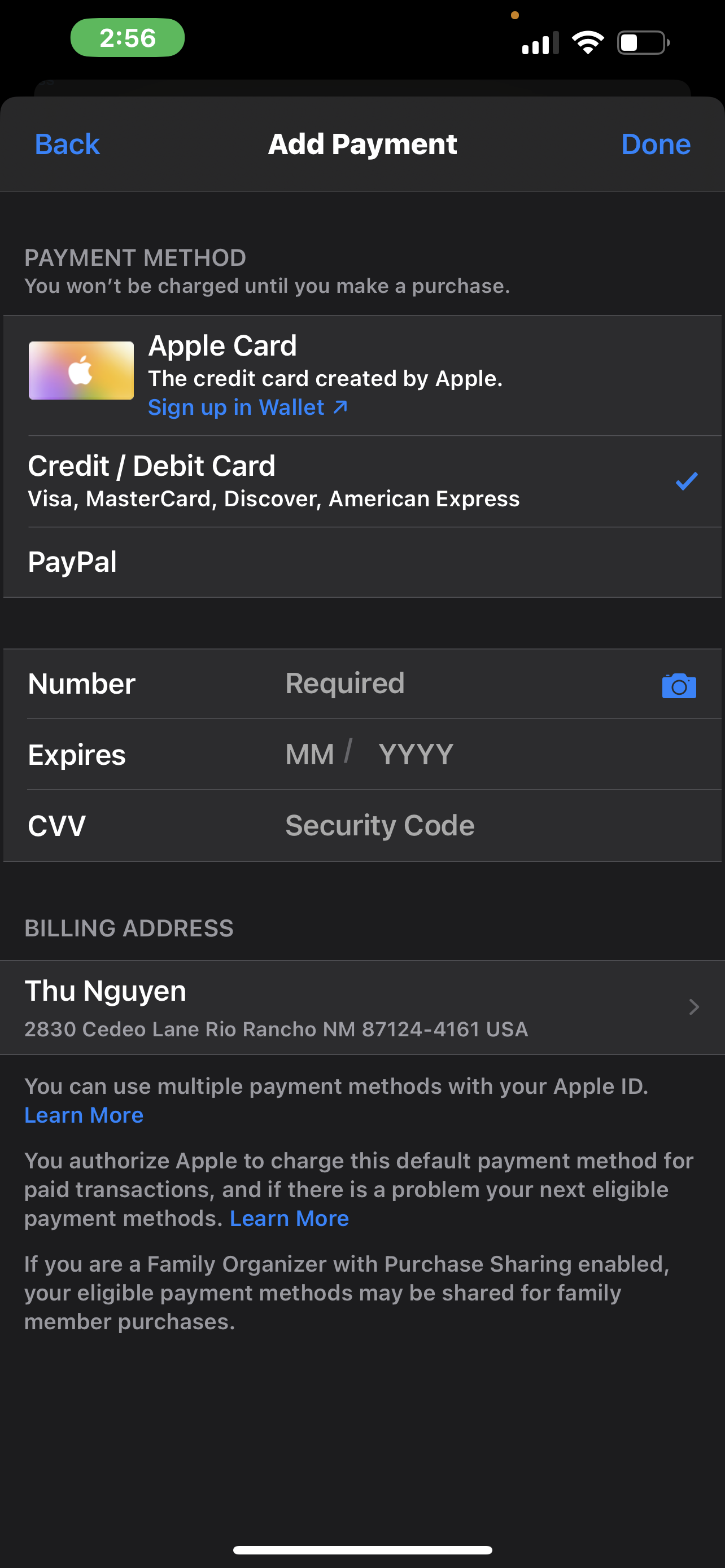 why-do-i-need-a-credit-card-or-any-type-o-apple-community