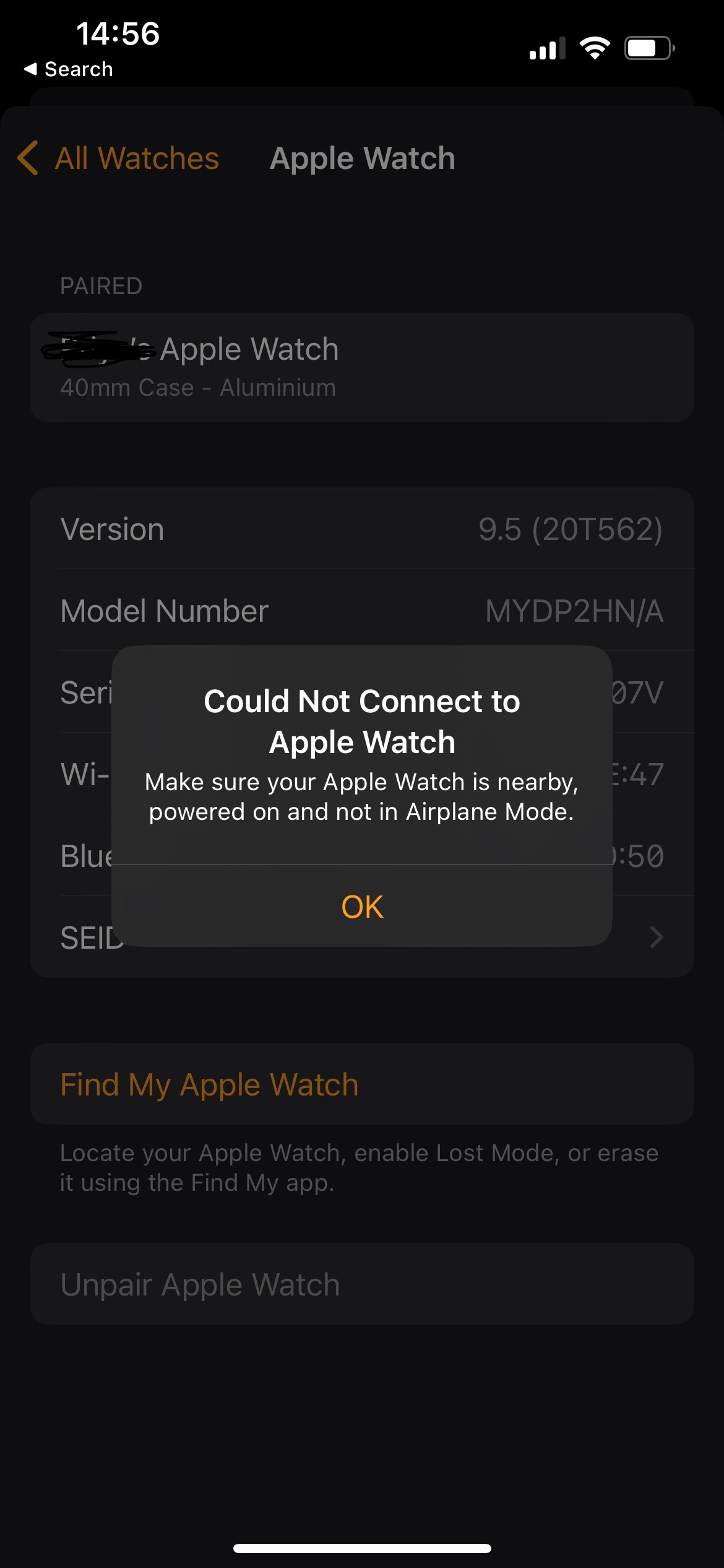 How do i unpair my best sale apple watch from my phone