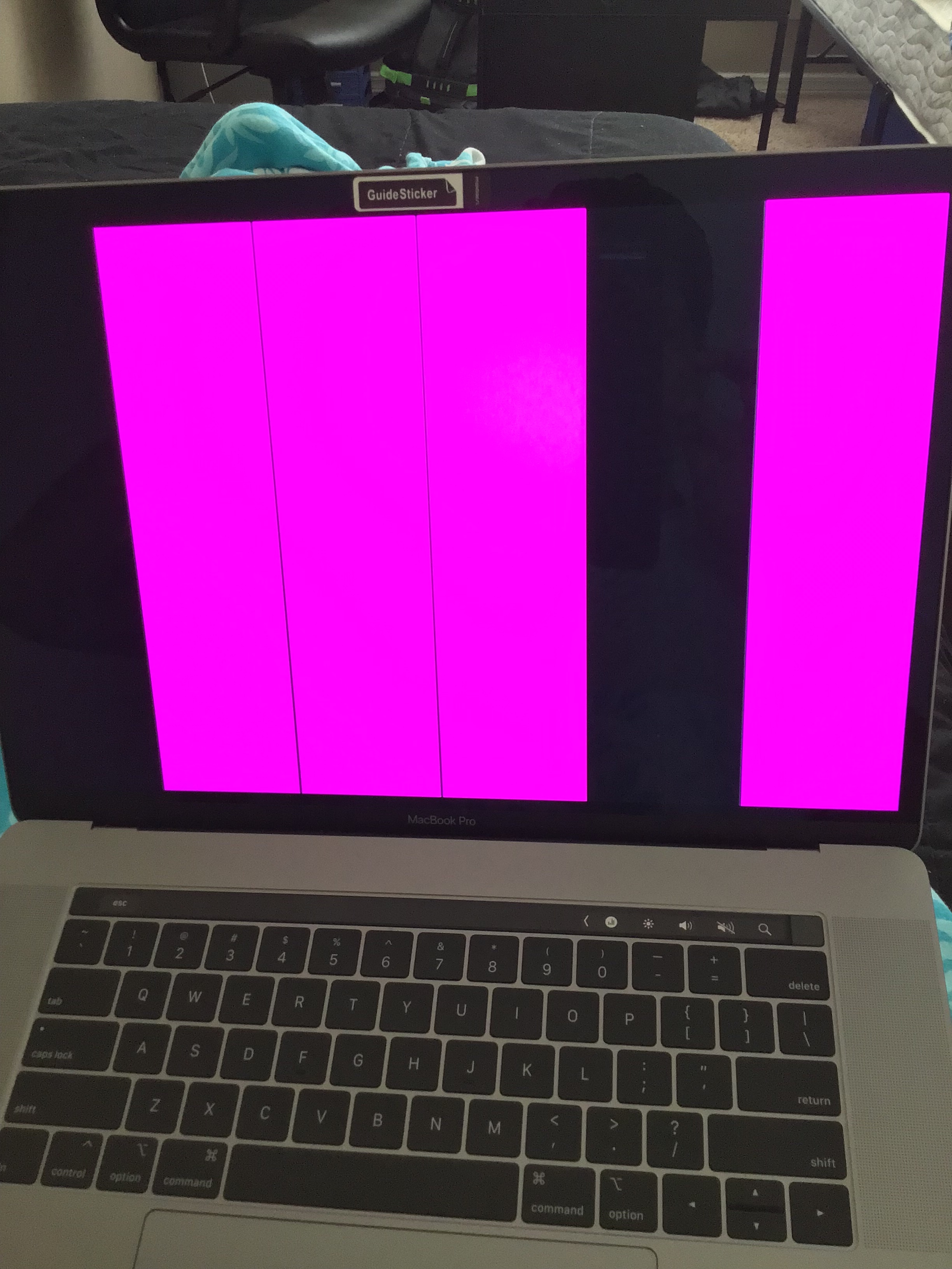 Macbook Pro Pink Bars Apple Community