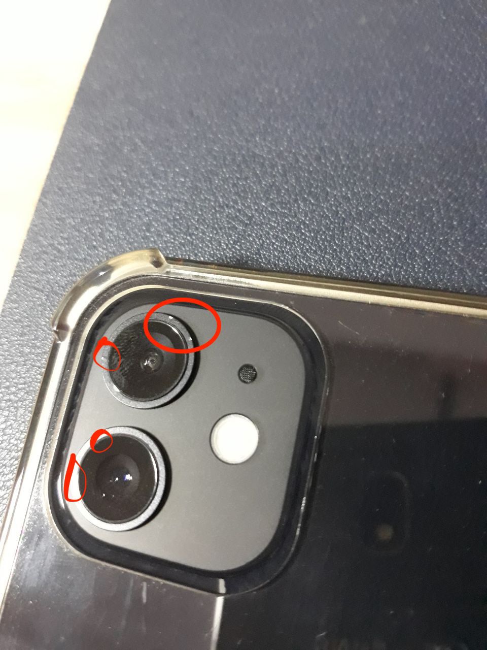 [iPhone 12 mini] Camera paint peeling off Apple Community