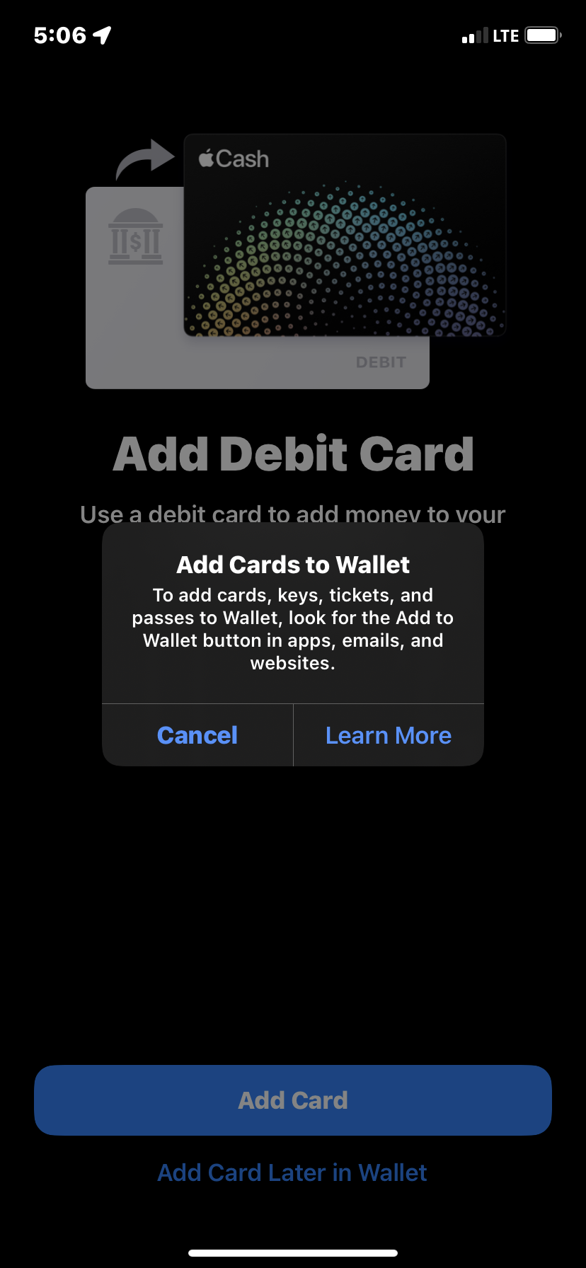 Wallet wont let me add my debit card Apple Community