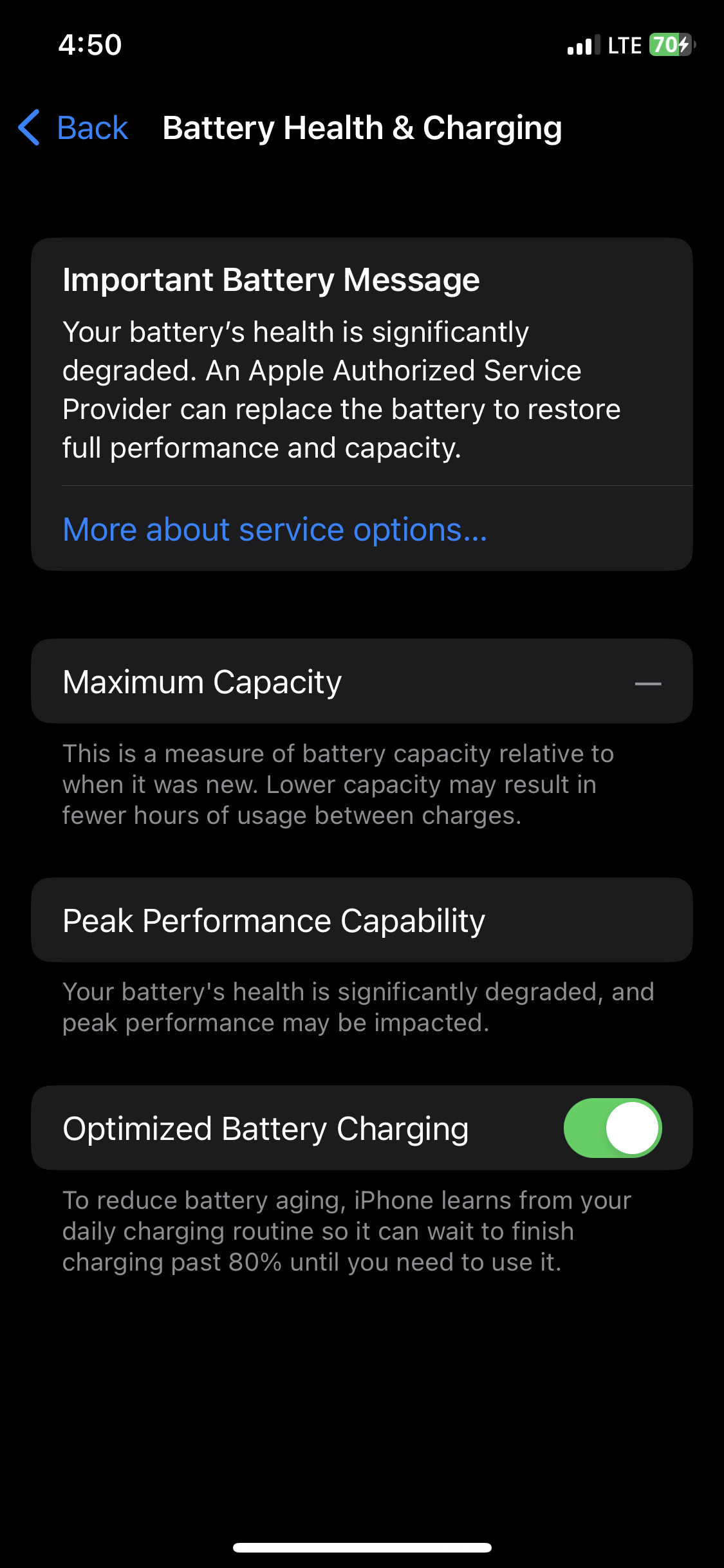 How to see the battery health of my iphone Apple Community