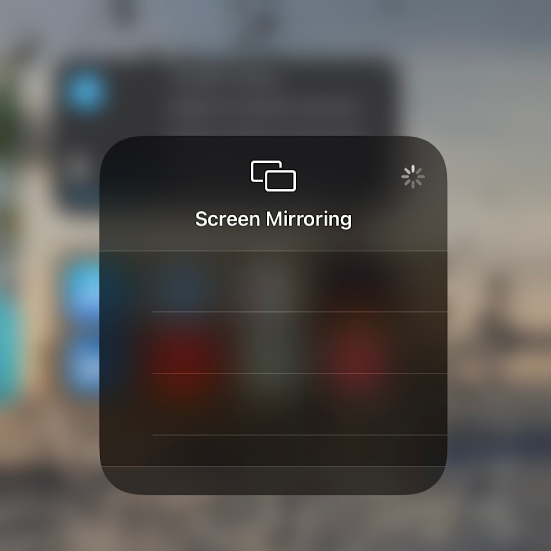 Screen Mirroring not working correctly on… Apple Community