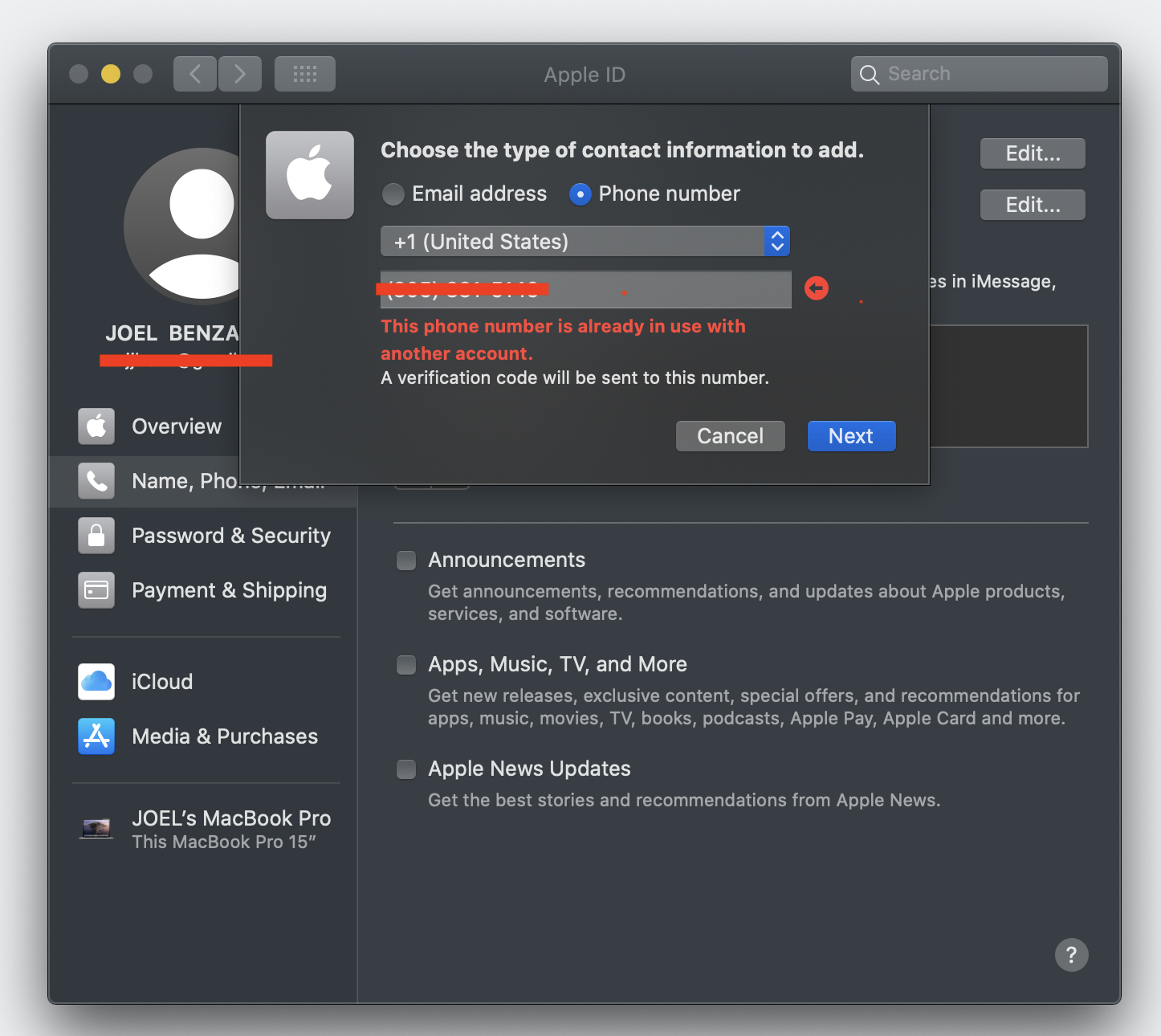 My new phone number is linked to someone'… Apple Community
