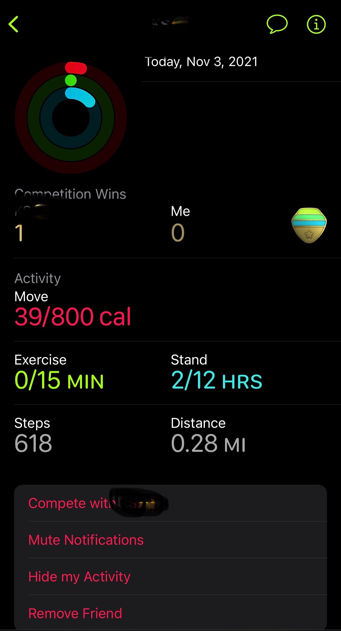 What does this mean on the fitness app? Apple Community