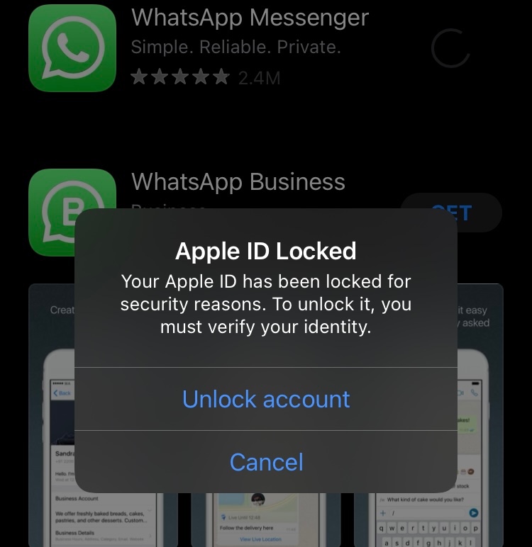 unlock-account-apple-community