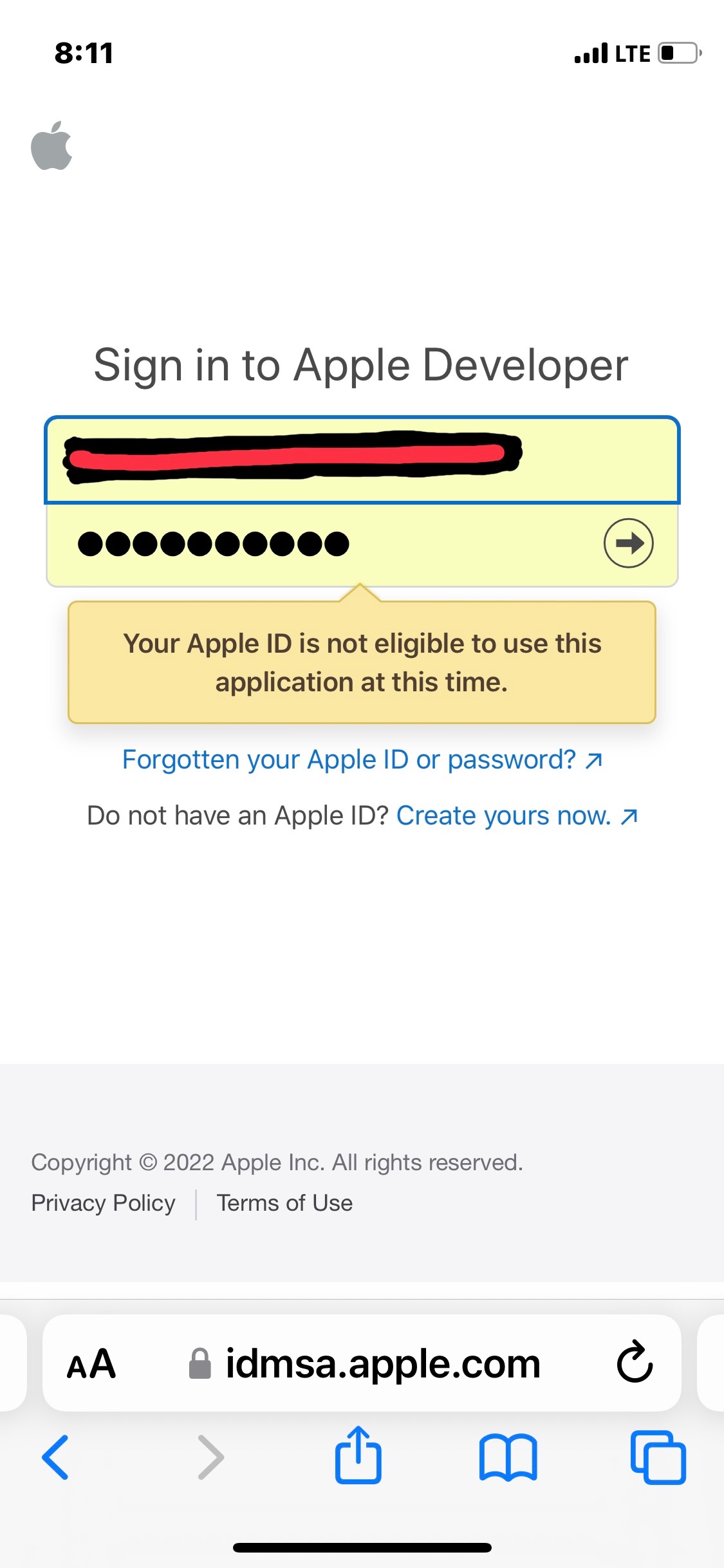 My Apple ID is not eligible to sign in de… Apple Community