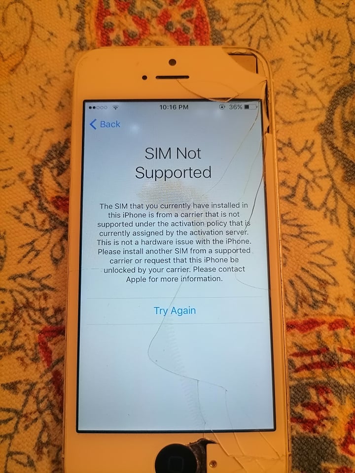 Carrier block Apple Community