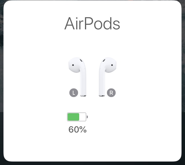 Hong Kong airplane Testify My right airpod is not showing it's batte… - Apple Community