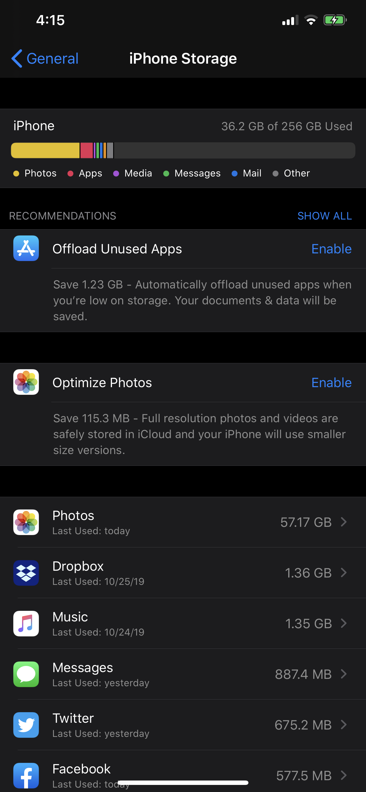 Storage Incorrect Apple Community