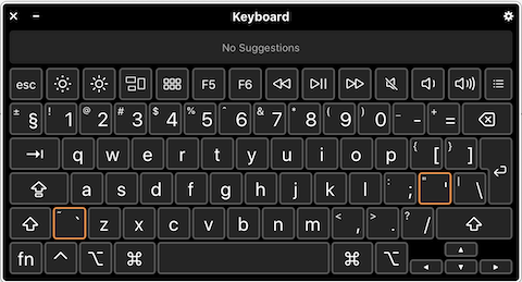 Valnød tankskib bid Stuck with a keyboard bug (letters ë, ï, … - Apple Community