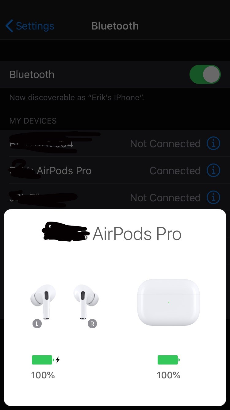 Right not connecting - Apple