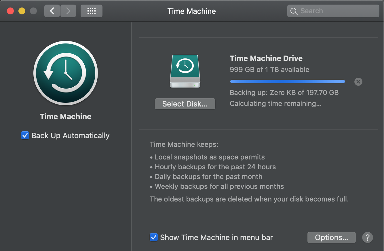 Time Machine not working after Mojave Upd… Apple Community