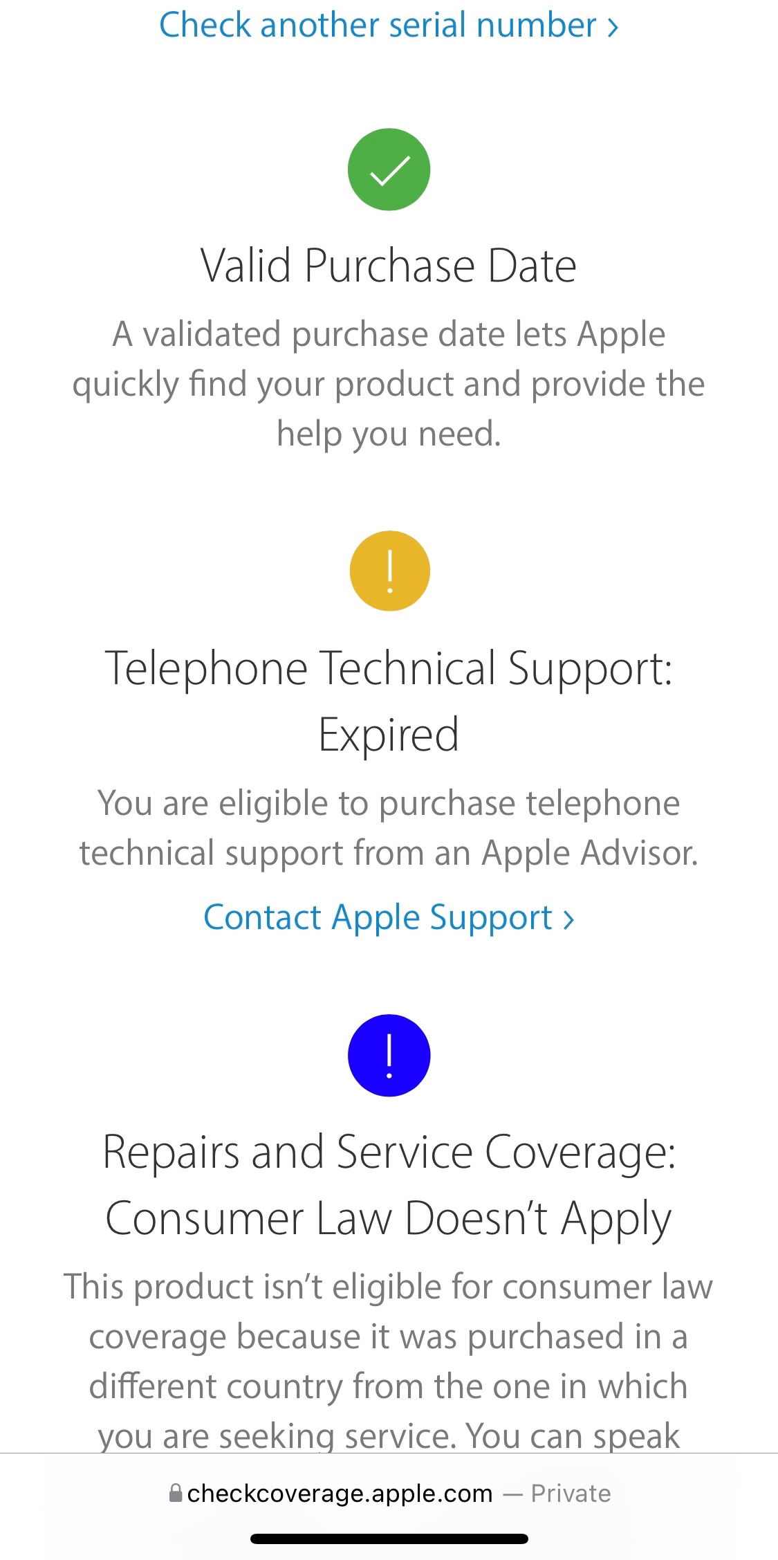 Apple Care warranty is Expired even If th… Apple Community