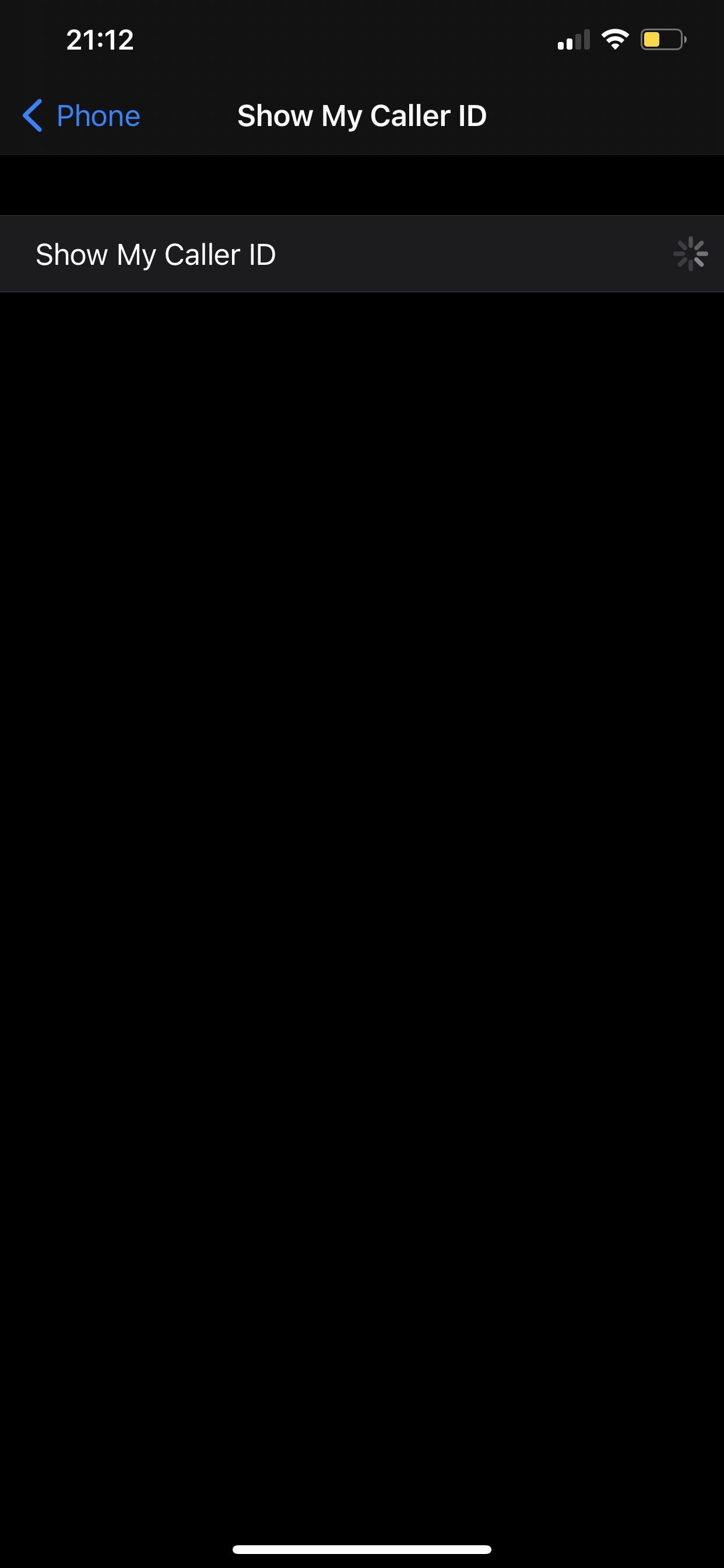 Show my caller ID Apple Community