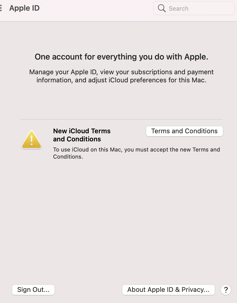New iCloud Terms and Conditions > Unab… Apple Community