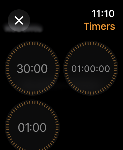 apple watch timer recent - how to elimina… - Apple Community