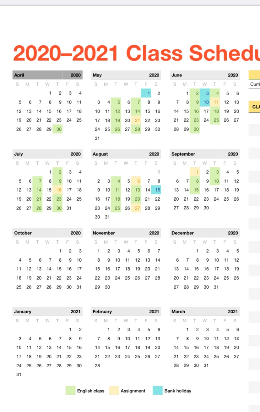 Highlight dates in year calendar that are… Apple Community