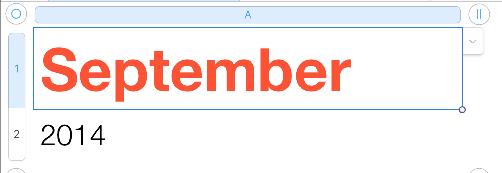 Creating a YEAR calendar with numbers - Apple Community
