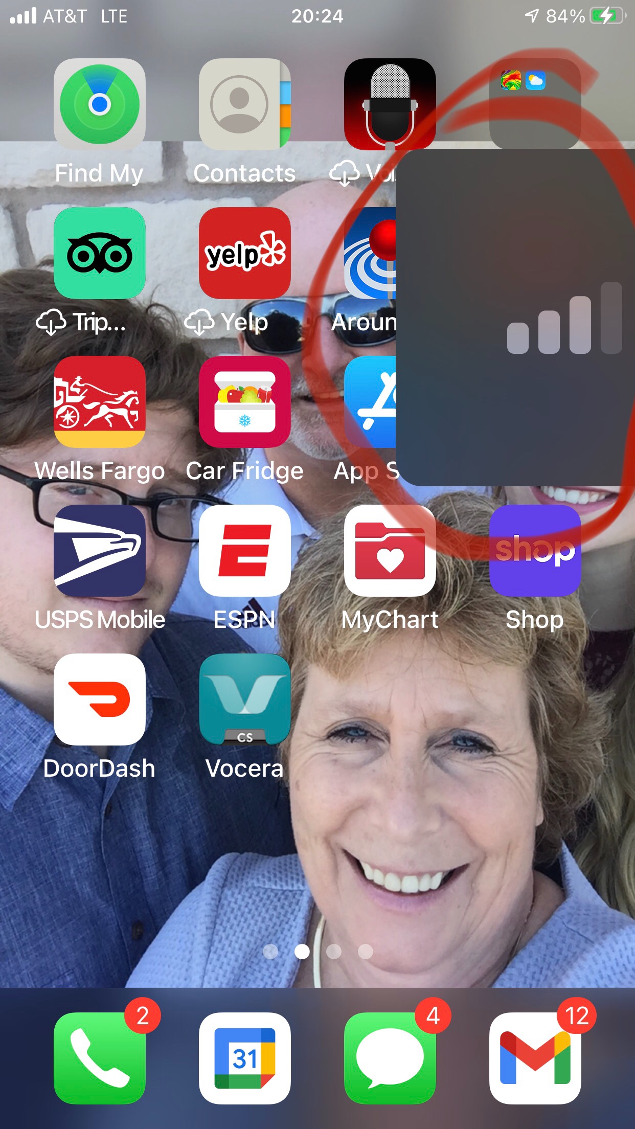 Grey box with lines Apple Community