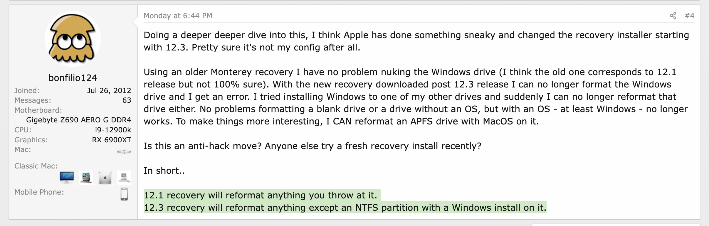 Error -69877: Couldn't Open Disk - Apple Community