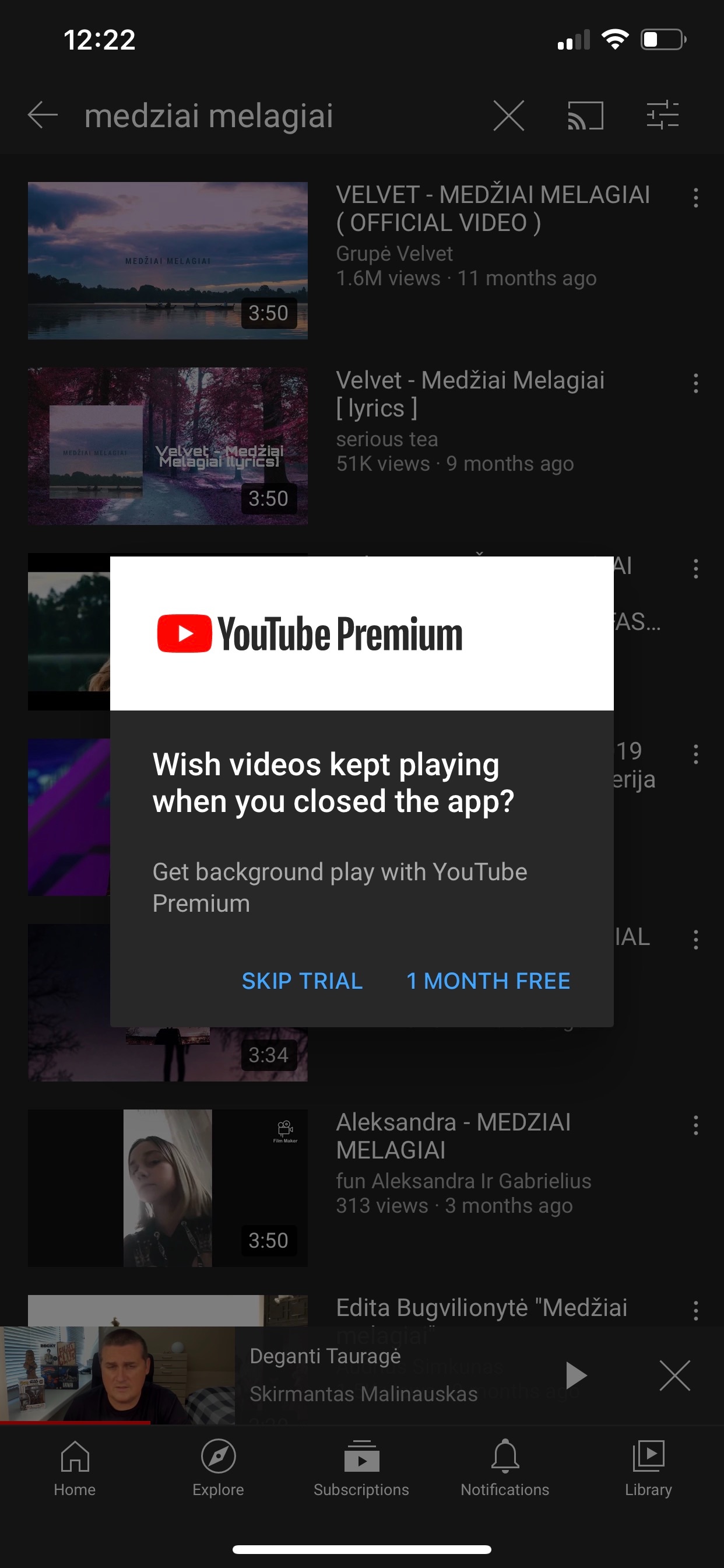 Youtube premium - Apple Community