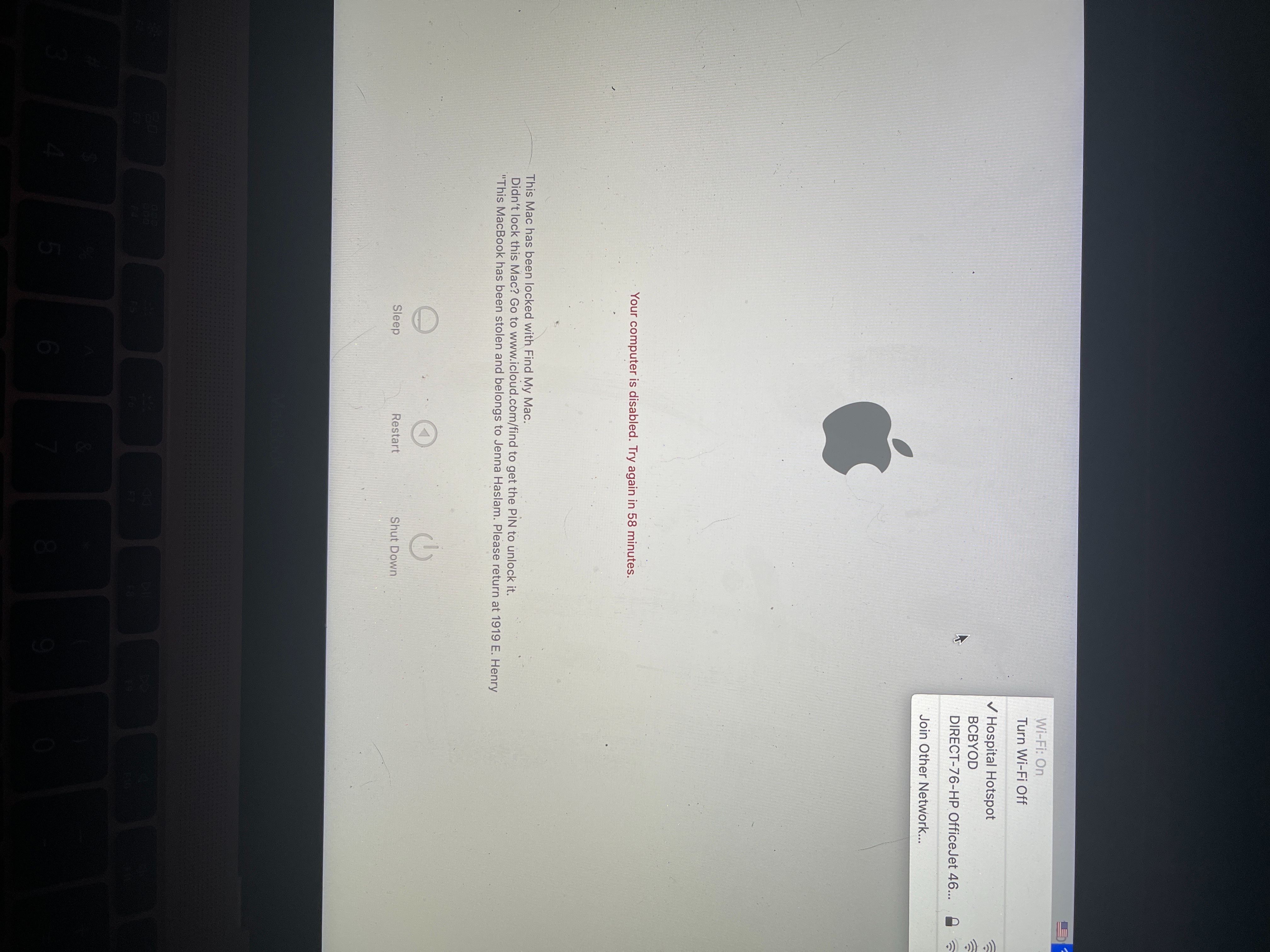 My Mac is locked out - Apple