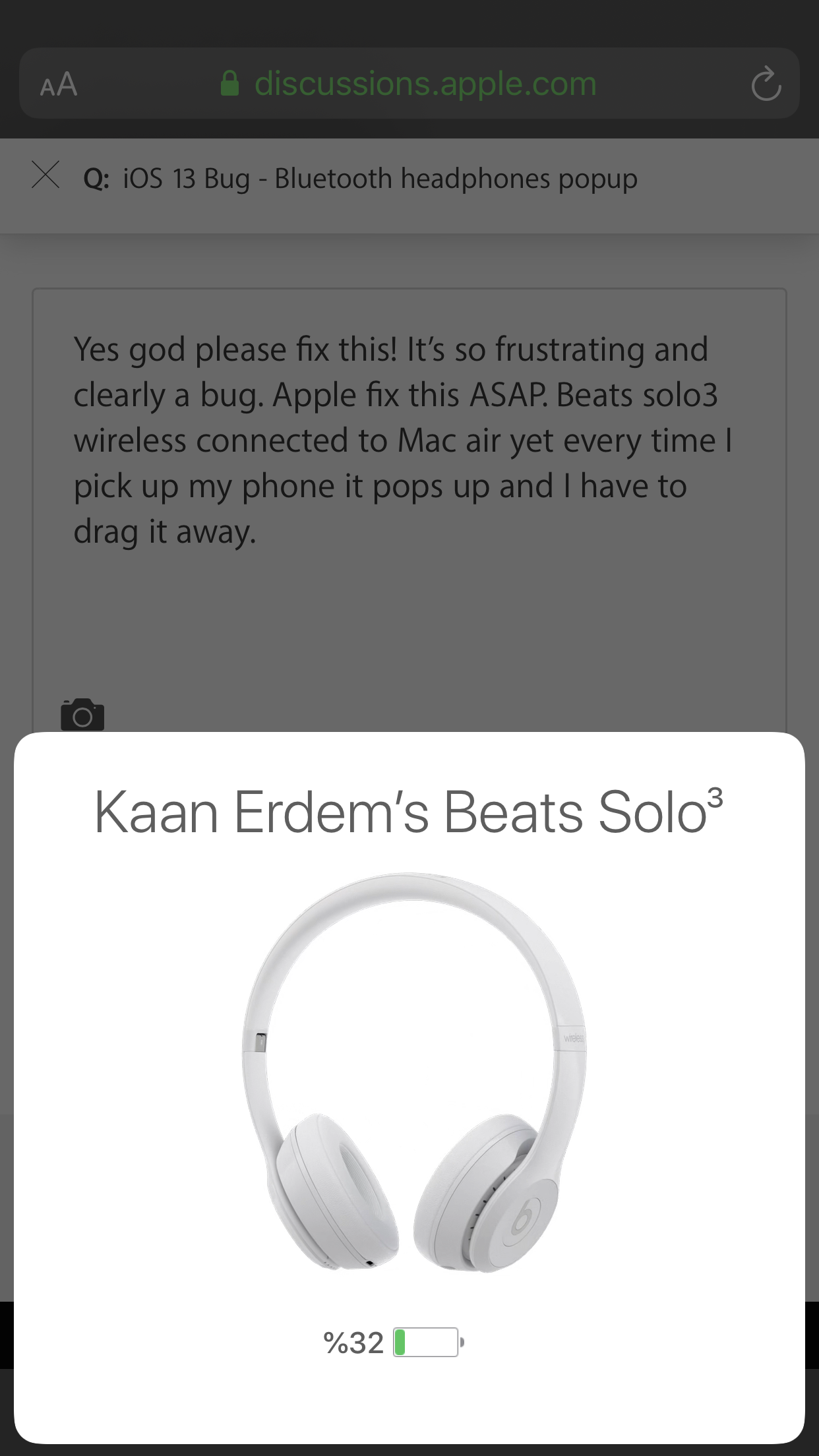 how do i connect my beats solo 3 to my iphone