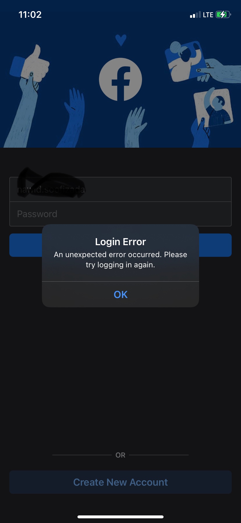 Incorrect username and password when logg… - Apple Community